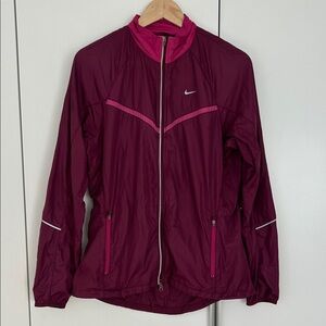 Nike Women's Burgundy Windstopper